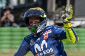 Valentino Rossi after MotoGP race in Misano