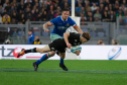 Rugby Test Match between Italy and All Blacks in Rome
