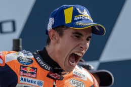 Marc Marquez, Spanish rider and MotoGP World Champion with number 93 for Repsol Honda Team