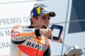 Marc Marquez, Spanish rider and MotoGP World Champion with number 93 for Repsol Honda Team